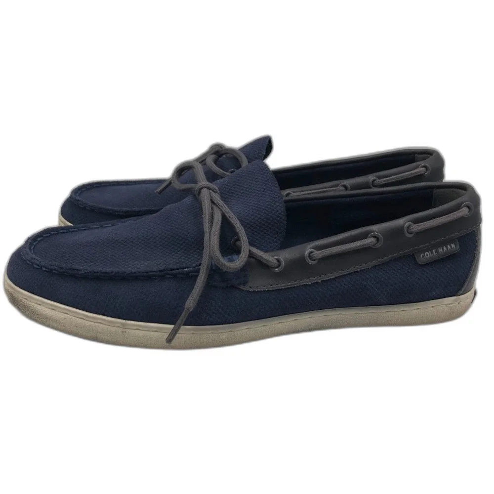 Cole Haan Men's Blue Loafers Slip On Shoes Pinch Maine Classic 10.5M Preppy